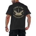 A Book A Day Keeps Reality Away Reading Escape Quote Men's Back Print T-Shirt A Book A Day Keeps Reality Away Reading Escape Quote Men's Back Print T-Shirt
