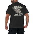 Book Dinosaur Bookworm T-Rex Dino Reading Books Book Men's Back Print T-Shirt Book Dinosaur Bookworm T-Rex Dino Reading Books Book Men's Back Print T-Shirt