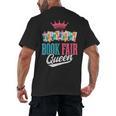 Book Fair Queen Men's Back Print T-Shirt Book Fair Queen Men's Back Print T-Shirt