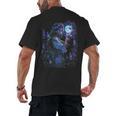Book Fantasy Art Beautiful Elf Princess Fairy Men's Back Print T-Shirt