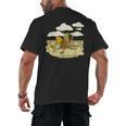 Book Frog Toad Vintage Book Frog Book Frog Reading Book Men's Back Print T-Shirt