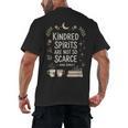 Book Lover Friend Quote Anne Men's Back Print T-Shirt Book Lover Friend Quote Anne Men's Back Print T-Shirt