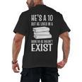 Book Lover Quotes Book Enthusiast Men's Back Print T-Shirt