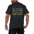 Book Loving Nature Walk Taking Bible Teaching Field Trip Men's Back Print T-Shirt Book Loving Nature Walk Taking Bible Teaching Field Trip Men's Back Print T-Shirt