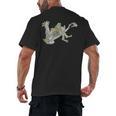 Book Shirt Frog Toad Vintage Book Frog Men's Back Print T-Shirt