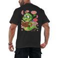 Book Worm Costume World Book Day Cute Kawaii Worm Reading Men's Back Print T-Shirt Book Worm Costume World Book Day Cute Kawaii Worm Reading Men's Back Print T-Shirt