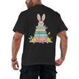 All Booked For Easter Shirt Bookworm Reading Book Reader Men's Back Print T-Shirt