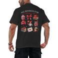 All Booked For Valentine Coquette Bow Girl Women Teacher Men's Back Print T-Shirt All Booked For Valentine Coquette Bow Girl Women Teacher Men's Back Print T-Shirt