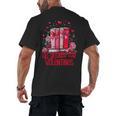 All Booked For Valentines Book Lovers Teacher Valentines Men's Back Print T-Shirt