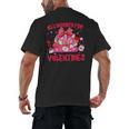All Booked For Valentines Coquette Bow Book Valentine Day Men's Back Print T-Shirt All Booked For Valentines Coquette Bow Book Valentine Day Men's Back Print T-Shirt