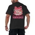 All Booked For Valentines Day Book Lovers Teacher Kids Men's Back Print T-Shirt