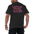 Bookish Galentines Day Valentine Book Club Matching Reader Men's Back Print T-Shirt Bookish Galentines Day Valentine Book Club Matching Reader Men's Back Print T-Shirt