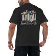 Booktrovert Book Lover Reading Bookworm Reader Men's Back Print T-Shirt
