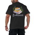 Booktrovert Bookworm Introvert Bibliophile Booktrovert Men's Back Print T-Shirt Booktrovert Bookworm Introvert Bibliophile Booktrovert Men's Back Print T-Shirt