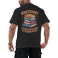 Booktrovert Literature Book Reading Books Reader Men's Back Print T-Shirt
