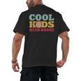 Bookworm Cool Kids Read Books Book Lover Reading Men's Back Print T-Shirt Bookworm Cool Kids Read Books Book Lover Reading Men's Back Print T-Shirt