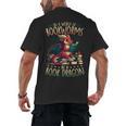 Bookworms Be A Book Dragon Literature Reading & Book Lover Men's Back Print T-Shirt
