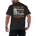 You Can't Buy Happiness But You Can Buy More Books Read Men's Back Print T-Shirt You Can't Buy Happiness But You Can Buy More Books Read Men's Back Print T-Shirt