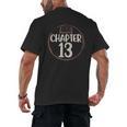 Chapter 13 Birthday Shirt Girls Women Book Lovers To Read Men's Back Print T-Shirt Chapter 13 Birthday Shirt Girls Women Book Lovers To Read Men's Back Print T-Shirt