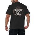 Chapter 56 Birthday Shirt For Women Book Lovers Love To Read Men's Back Print T-Shirt Chapter 56 Birthday Shirt For Women Book Lovers Love To Read Men's Back Print T-Shirt