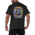 Color Our World 2026 Reading Book Men's Back Print T-Shirt