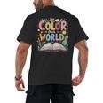 Color Our World Book Reading Program 2026 Summer Men's Back Print T-Shirt Color Our World Book Reading Program 2026 Summer Men's Back Print T-Shirt