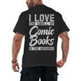 Comic Book Men's Back Print T-Shirt Comic Book Men's Back Print T-Shirt