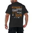Cool Bookmobile Librarian Spreading Love One Book At A Time Men's Back Print T-Shirt Cool Bookmobile Librarian Spreading Love One Book At A Time Men's Back Print T-Shirt