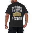 Cool Comic Book For Men Women Comic Book Collector Men's Back Print T-Shirt