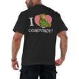 Corduroy I Heart Corduroy Teddy Bear Retro Children's Book Men's Back Print T-Shirt Corduroy I Heart Corduroy Teddy Bear Retro Children's Book Men's Back Print T-Shirt