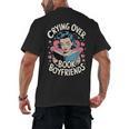 Crying Over Book Boyfriends Men's Back Print T-Shirt Crying Over Book Boyfriends Men's Back Print T-Shirt