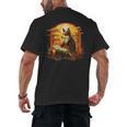 Cute Corgi Dog In Japanese Kimono With Book Men Women Girls Kids Men's Back Print T-Shirt