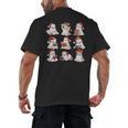 Cute Read More Booooooks Ghost Read More Books Christmas Men's Back Print T-Shirt