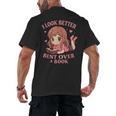 Cute Reading Outfit Book Lover Tee For Women Who Read Men's Back Print T-Shirt