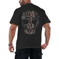 Dark Romance Book Lover Women Read Spicy Books Skeleton Dibs Men's Back Print T-Shirt