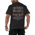 Dark Romance Put Down My Book Spicy Bookish Merch Romantasy Men's Back Print T-Shirt