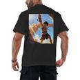 David And Goliath Bible Book Samuel King David Anime Manga Men's Back Print T-Shirt David And Goliath Bible Book Samuel King David Anime Manga Men's Back Print T-Shirt