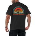 A Day Without Reading Is Like Book Lover And Reading Men's Back Print T-Shirt