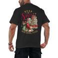 Dear Santa More Books Please Christmas Men's Back Print T-Shirt