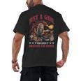 Dragon Just A Girl Who Loves Dragons And Books Men's Back Print T-Shirt Dragon Just A Girl Who Loves Dragons And Books Men's Back Print T-Shirt