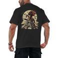 Dragon Reading a Book Dragons And Books Lover Bookworm Men's Back Print T-Shirt Dragon Reading a Book Dragons And Books Lover Bookworm Men's Back Print T-Shirt