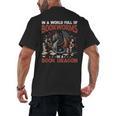 Dragon In A World Full Of Bookworms Be A Book Dragon Men's Back Print T-Shirt Dragon In A World Full Of Bookworms Be A Book Dragon Men's Back Print T-Shirt