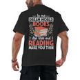 In My Dream World Books Are Free And Reading Make You Men's Back Print T-Shirt