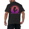 With A Dreamy Far-Off Look And Her Nose Stuck In A Book Men's Back Print T-Shirt With A Dreamy Far-Off Look And Her Nose Stuck In A Book Men's Back Print T-Shirt