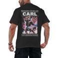 Dungeon Crawler Carl Vintage Paperback Illustration Book Men's Back Print T-Shirt Dungeon Crawler Carl Vintage Paperback Illustration Book Men's Back Print T-Shirt