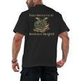 Easily Distracted By Books And Dragons Graphic Men's Back Print T-Shirt