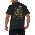 Easily Distracted By Cats And Books Men's Back Print T-Shirt Easily Distracted By Cats And Books Men's Back Print T-Shirt
