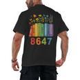 Equal Rights Book Flower Resist 86 47 Feminist Women Rights Men's Back Print T-Shirt Equal Rights Book Flower Resist 86 47 Feminist Women Rights Men's Back Print T-Shirt