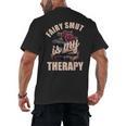 Fairy Smut Is My Therapy Romantasy Spicy Books Faerie Tales Men's Back Print T-Shirt Fairy Smut Is My Therapy Romantasy Spicy Books Faerie Tales Men's Back Print T-Shirt