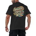 Fantasy Romantasy Book Retro Vintage Shadow Daddy Girl Men's Back Print T-Shirt Fantasy Romantasy Book Retro Vintage Shadow Daddy Girl Men's Back Print T-Shirt
